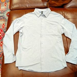 Lululemon Men's Commission Shirt Large button down